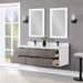 Altair Designs Dione 60" Double Bathroom Vanity Set with Aosta White Stone Countertop - 547060-WP-AW-NM - Backyard Provider