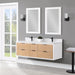 Altair Designs Dione 60" Double Bathroom Vanity Set with Aosta White Stone Countertop - 547060-WP-AW-NM - Backyard Provider