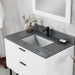 Altair Designs Helios 36" Single Bathroom Vanity Set with Concrete Gray Stone Countertop - 548036-WP-CG-NM - Backyard Provider