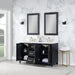Altair Designs Weiser 72" Double Bathroom Vanity with Composite Aosta White Stone Countertop - 549072-BO-AW-NM - Backyard Provider