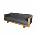 Cane-Line Angle 3-Seater Sofa - 55010RODGAITGT-4055