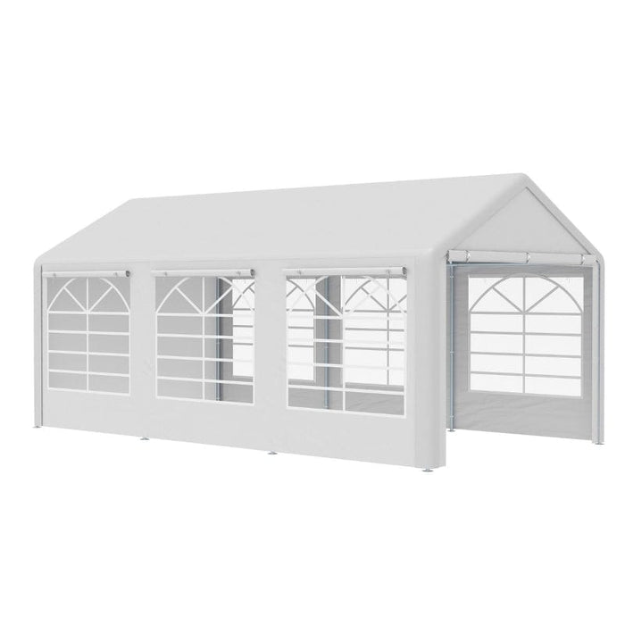 Outsunny 10' x 20' Party Tent, Gazebo Canopy with 4 Removable Side Walls - 84C-206