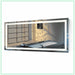 Krugg  Icon 60" X 30" LED Bathroom Mirror  with Dimmer & Defogger Large Lighted Vanity Mirror ICON6030 - Backyard Provider