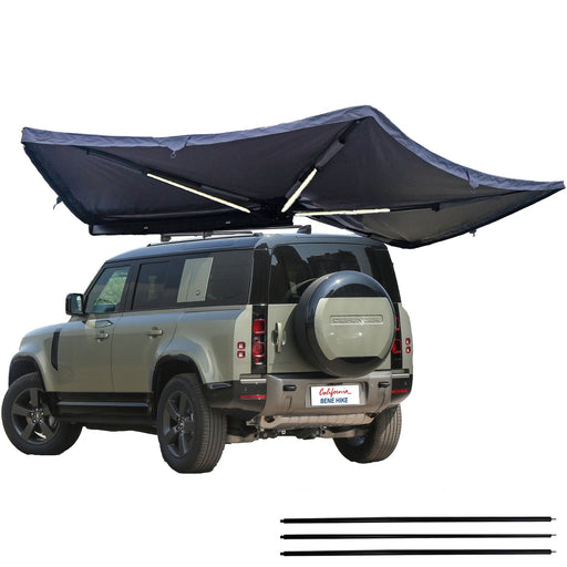 Benehike 270° Freestanding Batwing Awning with LED Lights, 8.2' ft, Gen 3