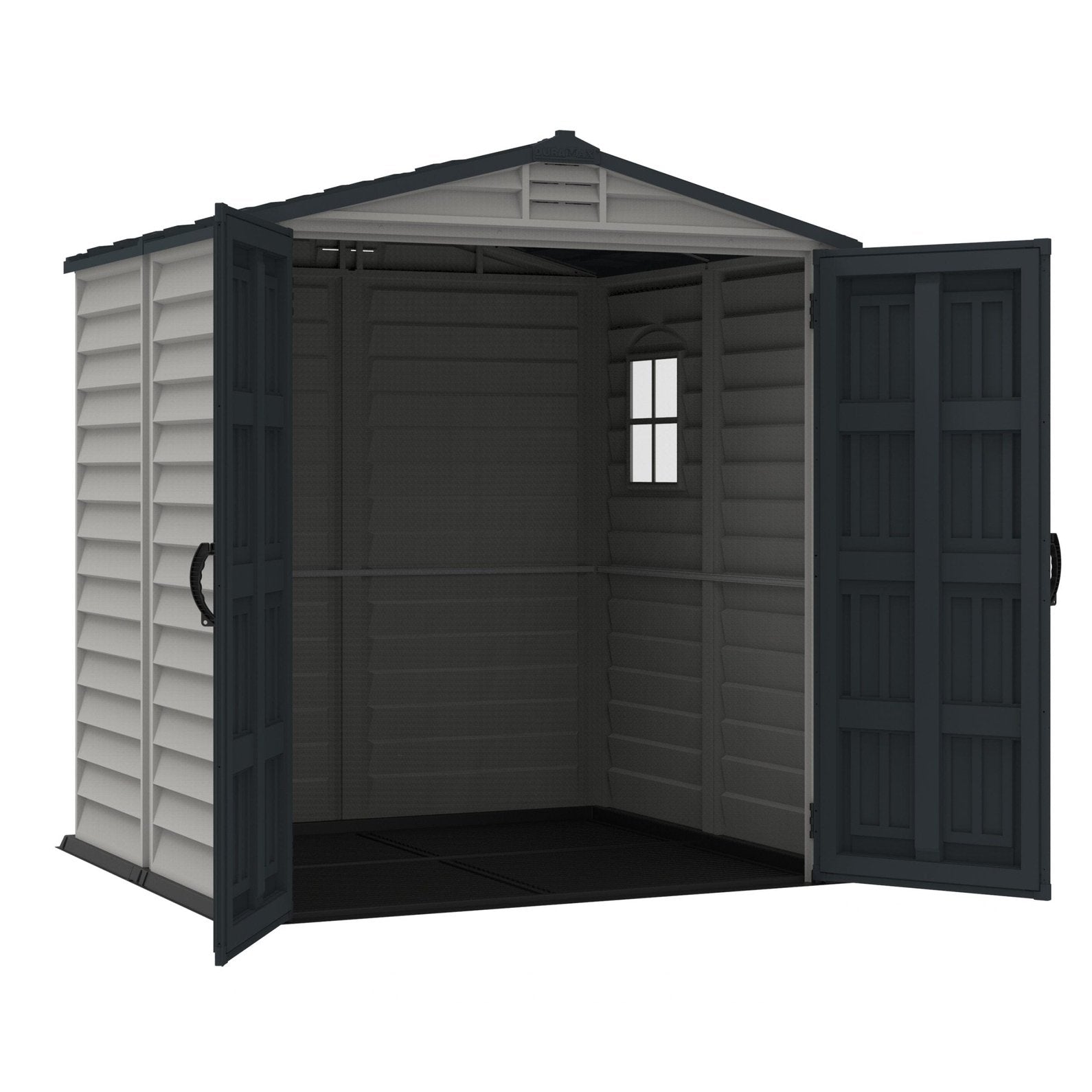 Duramax  6' x 6' StoreMate Plus Vinyl Shed w/ Floor 30425 - Backyard Provider