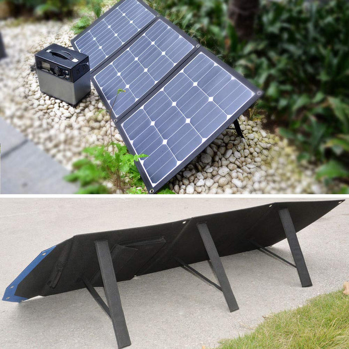 ACOPOWER 120W Portable Solar Panel Foldable Suitcase - HY-LTP-3x40W
