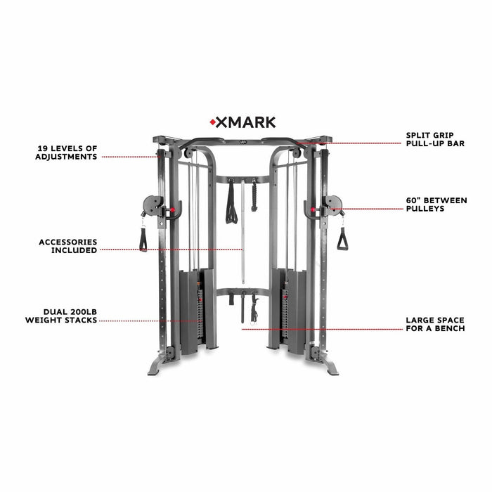 Xmark functional trainer cable new arrivals