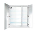 Krugg Svange 3642L 36″ X 42″ LED Medicine Cabinet  with Dimmer & Defogger SVANGE3642L - Backyard Provider