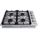 Thor Kitchen 30 in. Drop-in Natural Gas Cooktop in Stainless Steel, TGC3001
