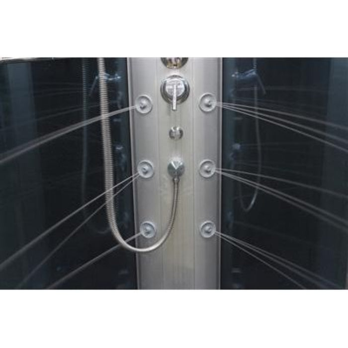 Mesa Steam Shower Blue Glass - WS-803L