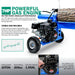 Landworks GUO079 7HP 212 CC 10" Diameter 20 Ton Hydraulic System Gas-Powered Log Splitter New