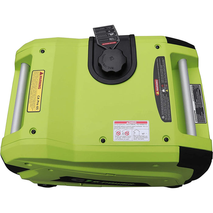 Green-Power America 4,500/3,600 W Gas Portable Inverter Generator - GN4500iPW