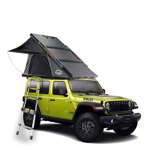 Benehike Ascendll V2 Aluminum Hard Shell Side Open Rooftop Tent, 3 Person