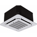 9,000 BTU 19 SEER ACiQ Platinum Single Zone Ceiling Cassette Mini Split System with Extreme Heat - Backyard Provider