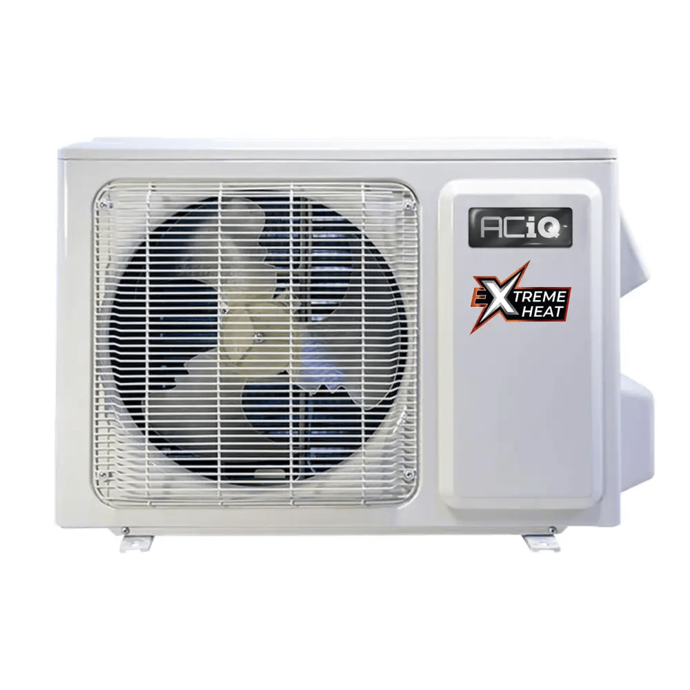 9,000 BTU 19 SEER ACiQ Platinum Single Zone Ceiling Cassette Mini Split System with Extreme Heat - Backyard Provider