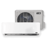 9,000 BTU 19 SEER ACiQ Single Zone Wall Mounted Mini Split System w/ WiFi – 115V - Backyard Provider