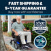 Vive Health Electric Wheelchair Model V - Backyard Provider