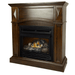 Pleasant Hearth 20,000 BTU 36 in. Compact Convertible Ventless Natural Gas Fireplace in Cherry New