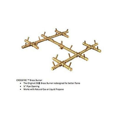 Asia 48 Fire Pit Brass Burner