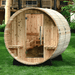 Almost Heaven Audra 2-4 Person Canopy Barrel Sauna