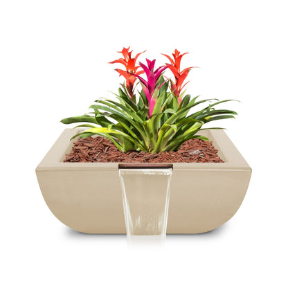Avalon Concrete Planter & Water Bowl Vanilla
