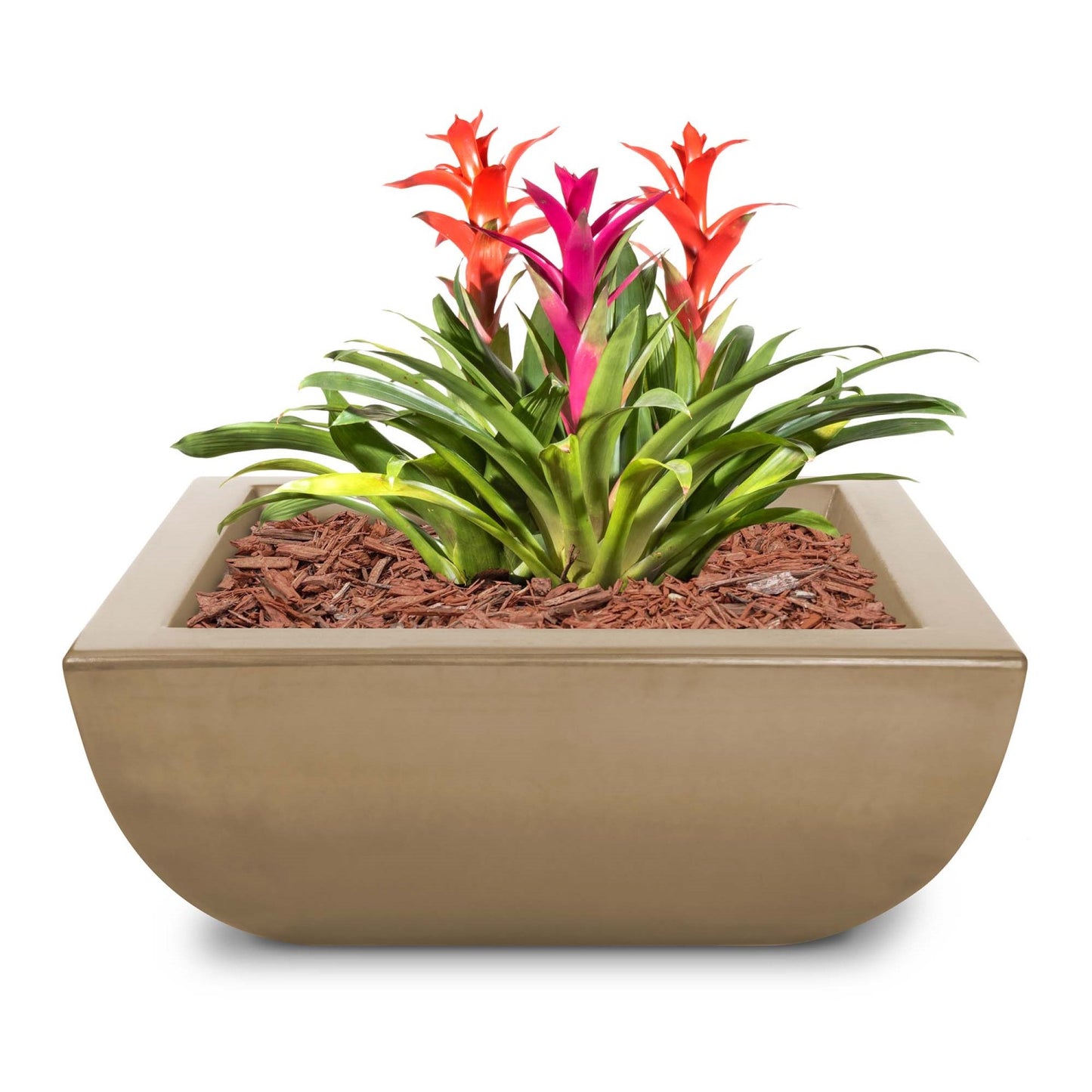 Avalon Concrete Planter Bowl - Brown