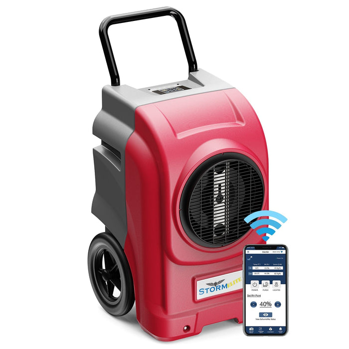 AlorAir® Storm Elite | 270 Pints Commercial Dehumidifiers with Pump and Drain Hose for Large Room or Basements Dehumidifiers - Storm Elite-Y-AMZ-A-1