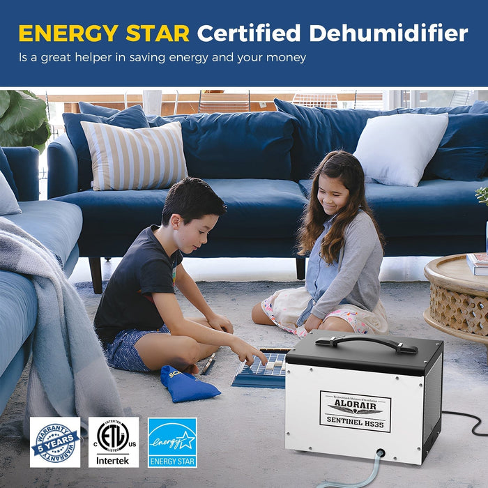 ALORAIR 70 PPD Crawl Space Dehumidifier - Sentinel HS35