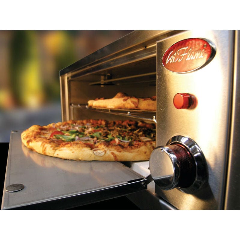 Cal Flame 2 in 1 Oven Built In Steel Warmer & Pizza Oven BBQ14967E