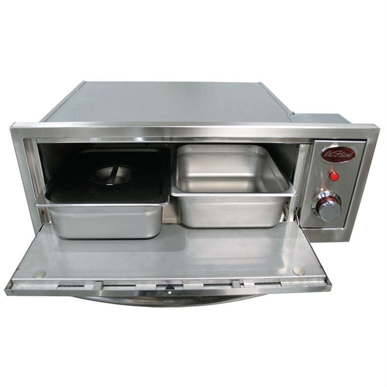 Cal Flame 2 in 1 Oven Built In Steel Warmer & Pizza Oven BBQ14967E