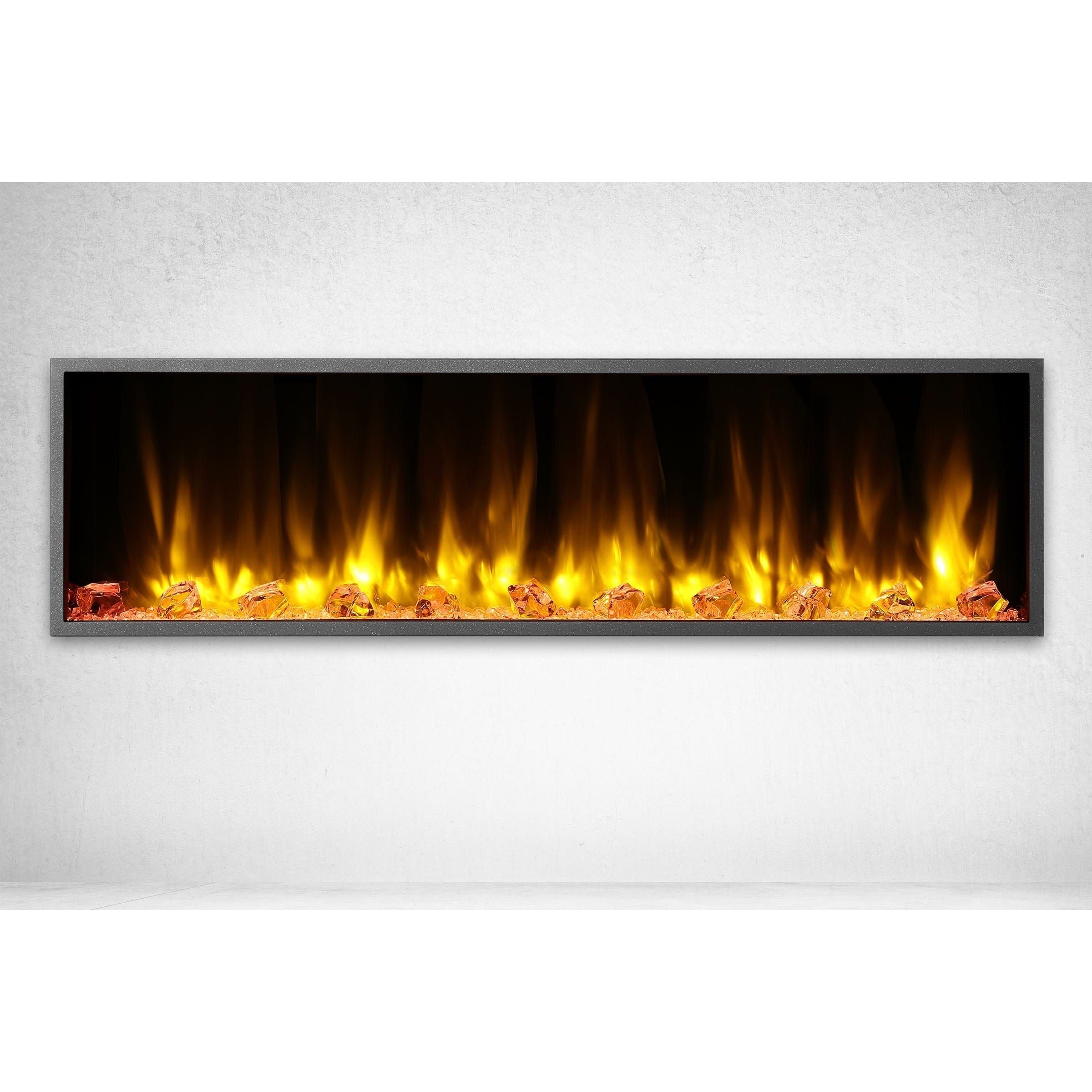 Dynasty Harmony 57'' Built-In Linear Electric Fireplace - DY-BEF57