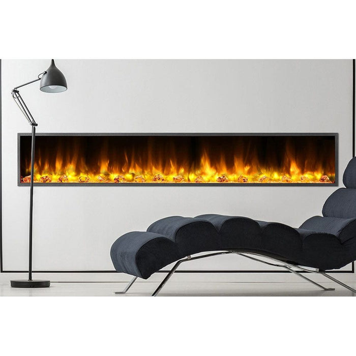 Dynasty Harmony 80'' Built-In Linear Electric Fireplace - DY-BEF80