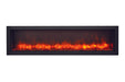 Amantii Panorama 60-inch Slim Built-in Indoor/Outdoor Linear Electric Fireplace - BI-60-SLIM-OD
