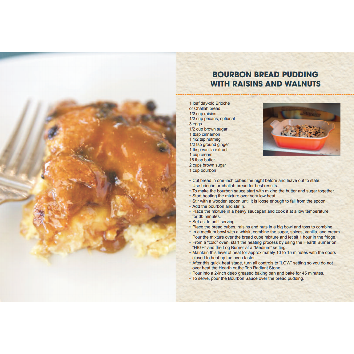 Alfresco Bread Pudding Recipe