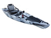 Born Salty Breakwater 12 Kayak - Snow Camo - Pedal Drive Package - Backyard Provider