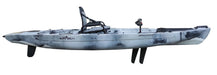 Born Salty Breakwater 12 Kayak - Snow Camo - Pedal Drive Package - Backyard Provider