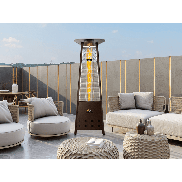 Paragon Outdoor Boost Flame Tower Heater, 72.5”, 42,000 BTU - Backyard Provider