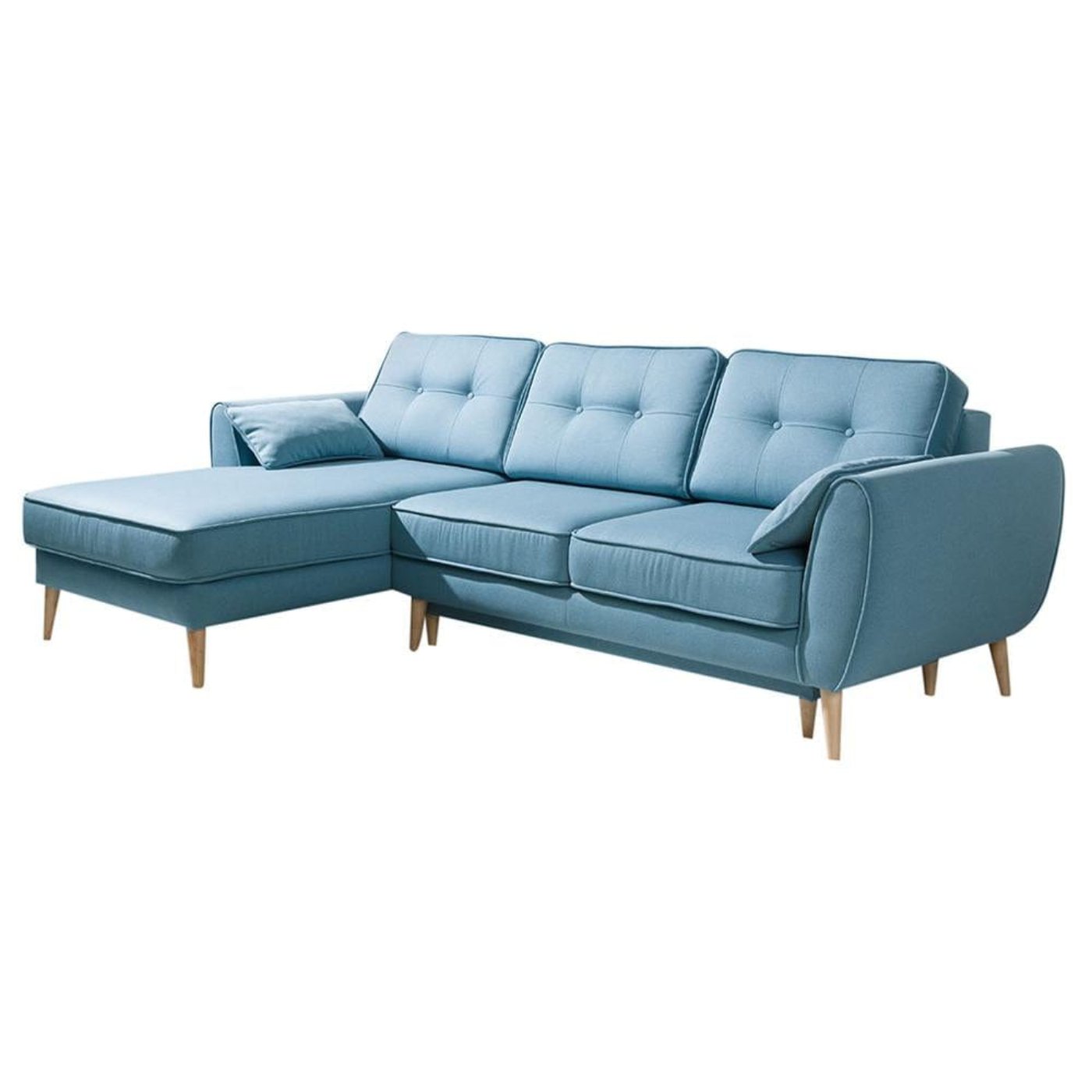 Sectional sleeper Sofa with storage Left Facing Chaise - Backyard Provider