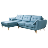 Sectional sleeper Sofa with storage Left Facing Chaise - Backyard Provider