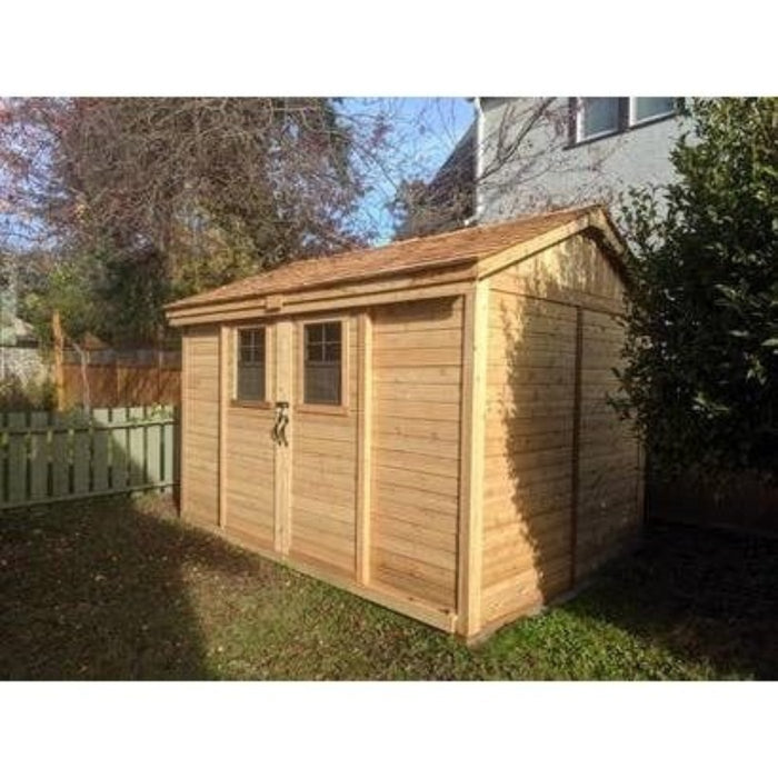 Outdoor Living Today 12'x8' Slider Cabana Garden Shed - CB128-SLIDER