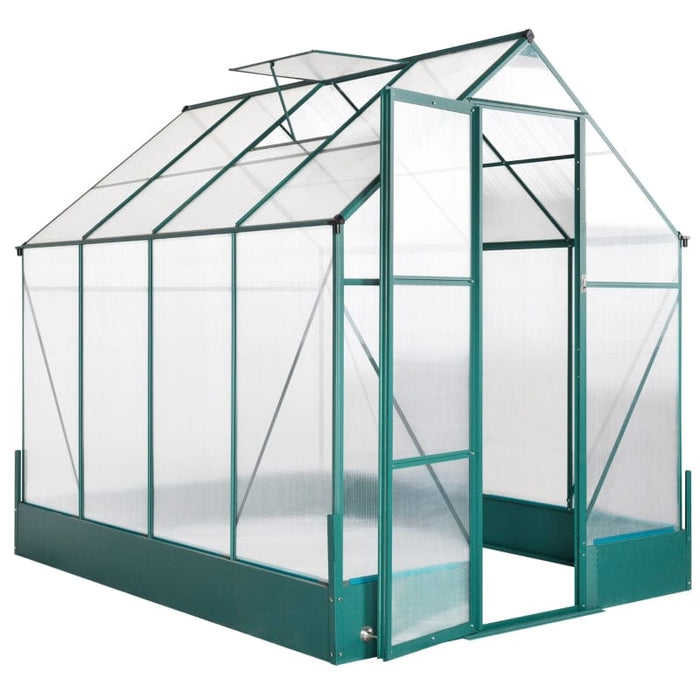 Outsunny 6' x 8' x 7' Walk-in Plant Polycarbonate Greenhouse - 845-421