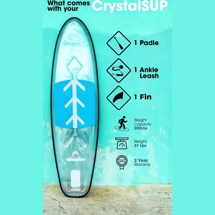 Crystal Board Transparent Paddleboard by Crystal Kayak - CB-C1