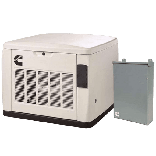 Cummins RS20AC A061C602 20kW w/Remote Monitoring Quiet Connect™ Series Standby Generator LP/NG with 200A Automatic Transfer Switch New