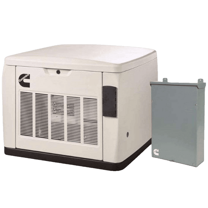 Cummins RS20AC A061C602 20kW WiFi Quiet Connect™ Series Standby Generator LP/NG with 200A Automatic Transfer Switch Scratch and Dent