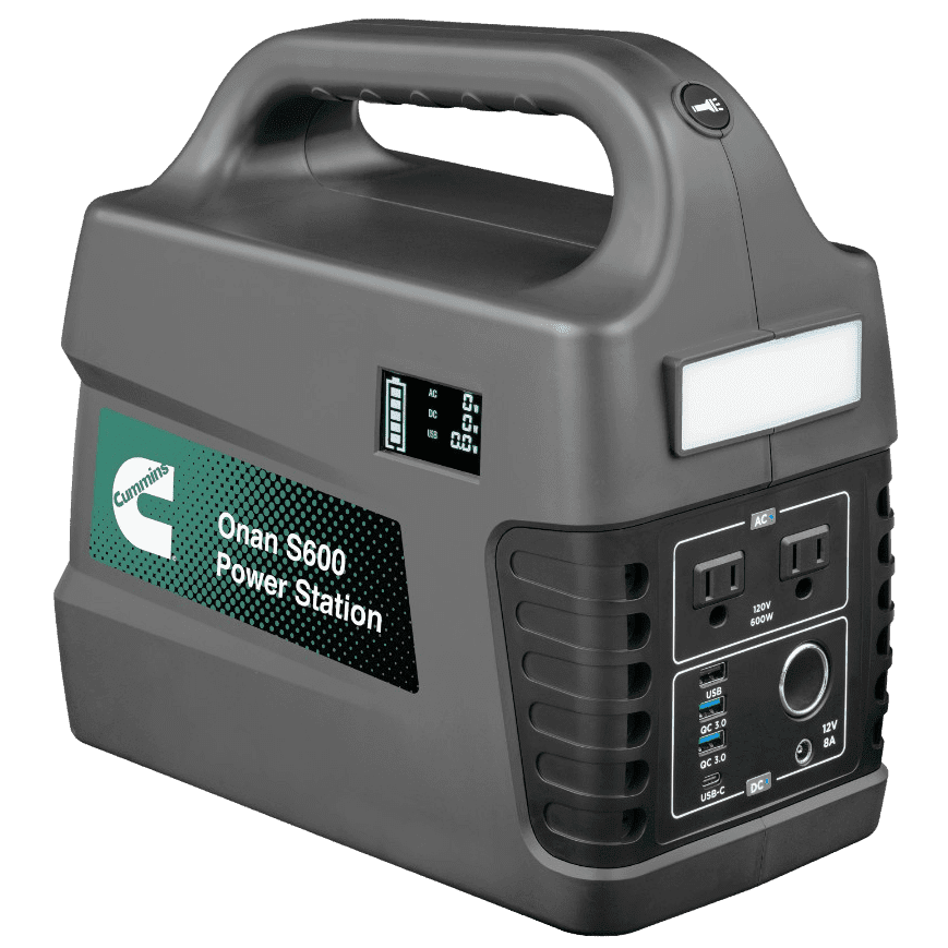 Cummins Onan A067W049 PS600 600W/1200W 592Wh Portable Power Station New