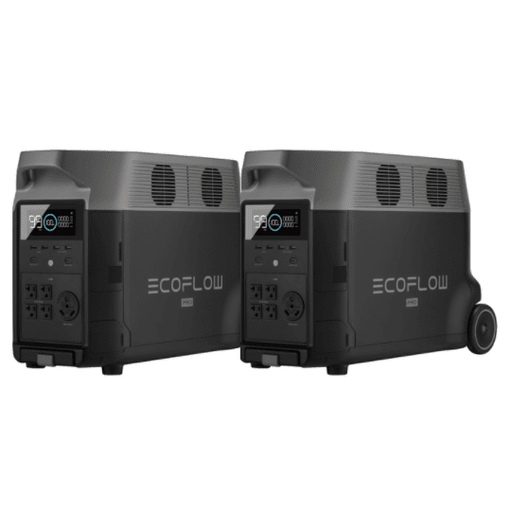 EcoFlow 2x Delta Pro Portable Power Station + Double Voltage Hub - 2DP-DVH