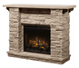 Dimplex Featherston Faux Stone Electric Fireplace X-GDS28L8-1152LR