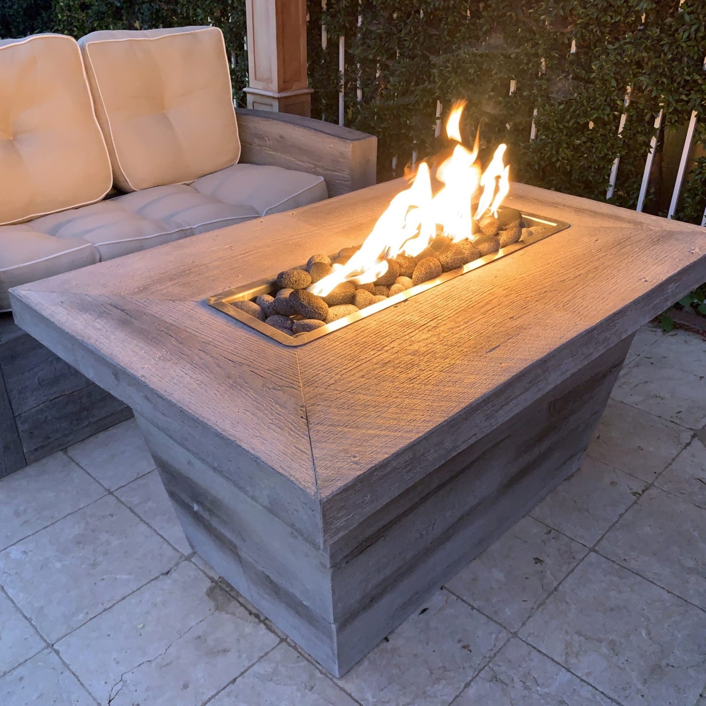 Carson Wood Grain Fire Pit Lifestyle 2