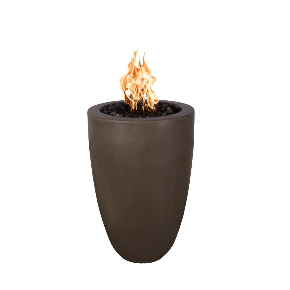 Castillo Concrete Fire Pillar Chocolate