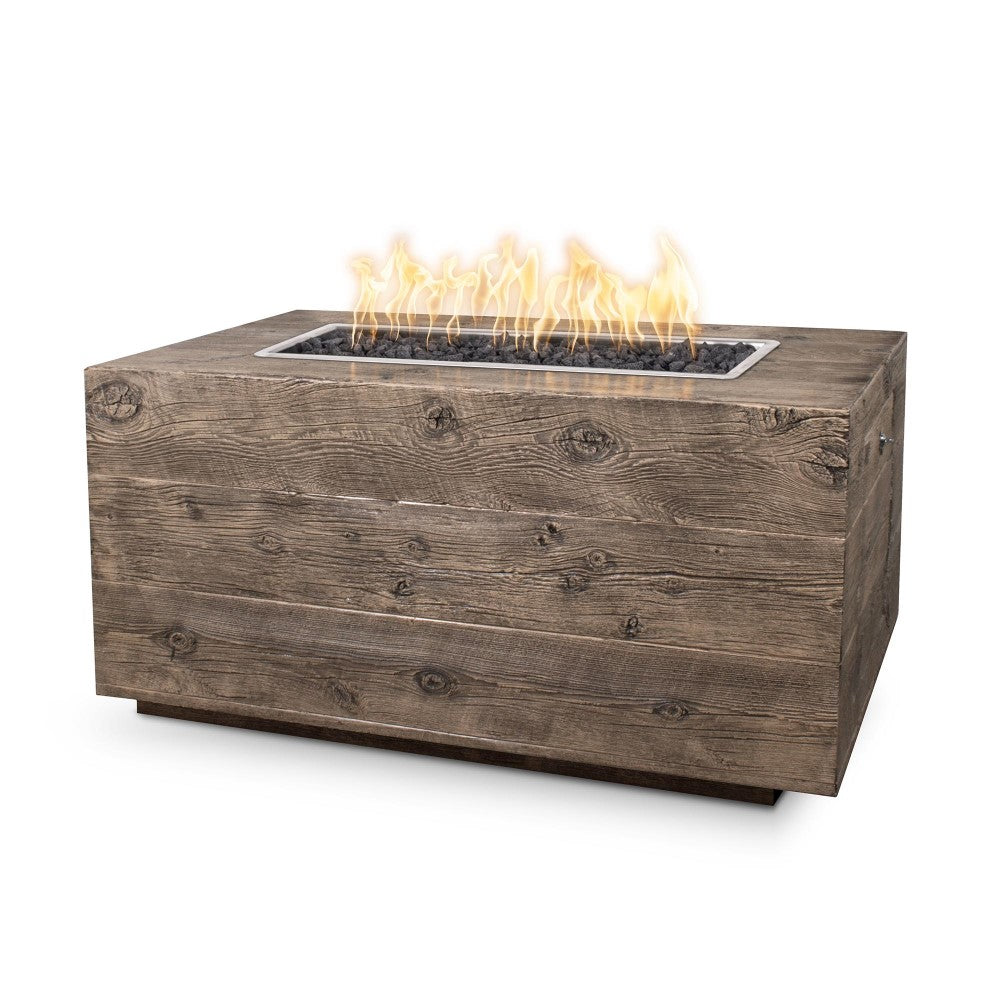 Catalina Wood Grain Fire Pit Oak